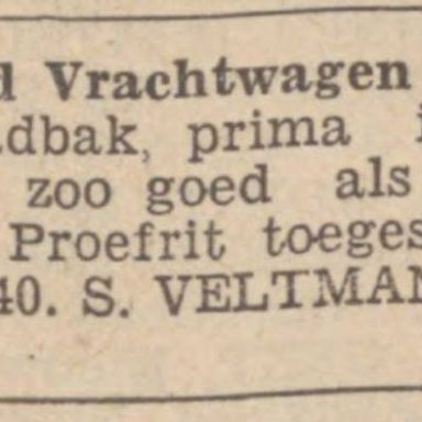 Kenteken: A 20574; Nieuwsblad van het Noorden, 27-8-1932