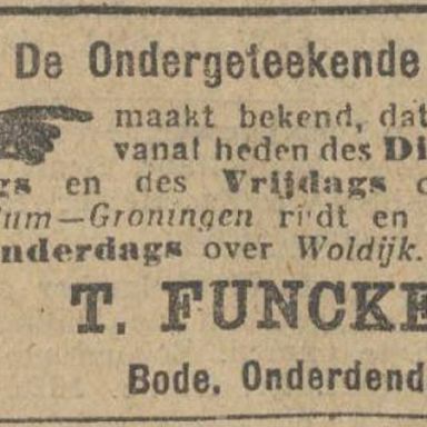 Kenteken: A 15116; Advertentie Nieuwsblad v/h Noorden, 1928 foto: H. E. Boonstra