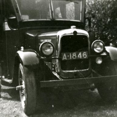 Kenteken: A 1846; G.M.C.,  foto: archief W. Mollema