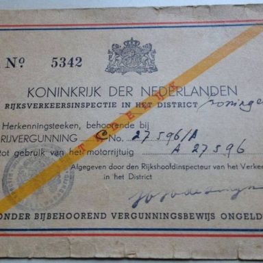 Kenteken: A 27596; foto: K. Oosterhuis
