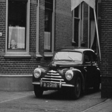 Kenteken: A 29119; Skoda, 1952, foto: Still uit GAVA-film AV4999