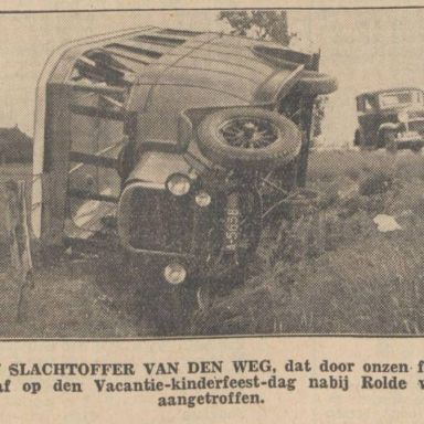 Kenteken: A 5658; Nieuwsblad van het Noorden, 21-07-1934