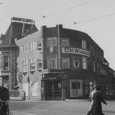 Kenteken: A 10624; Groningen, Hereweg 1, DKW garage Weits, 1946 (1785-3149)