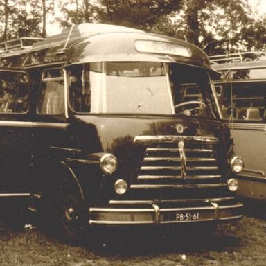 Kenteken: A 36244; DAF bus met nieuw kenteken, foto: H. Zeeman
