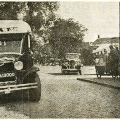 Kenteken: A 19000; Dodge, Appingedam, foto: Nieuwsblad voor de Eemsmond 26-02-1987