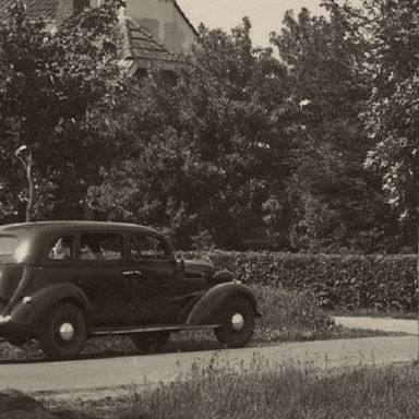Kenteken: A 7700; Chevrolet, Zevenhuizen ca. 1950, foto: uitsnede 1986-20336.jpg