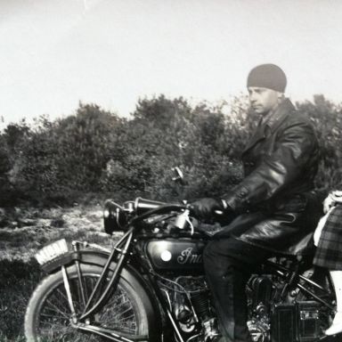 Kenteken: A 11888; Indian Big Chief motor 1926, foto: D. Doornbos
