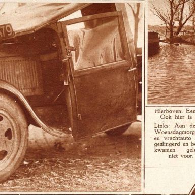 Kenteken: A 22479; foto: Fen Fryske Groun 2-2-1934, collectie Tresoar
