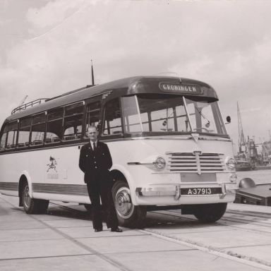 Kenteken: A 37913; DAF, haven Rotterdam, foto: H. Zeeman