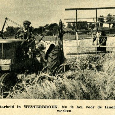 Kenteken: A 4077; foto: "Het Noorden in Woord en Beeld" 30-07-1949