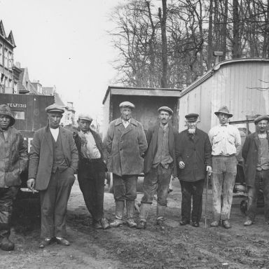 Kenteken: A 18506; Waterloolaan Groningen ca. 1933. (1785-2454)