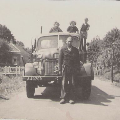 Kenteken: A 40709; Steyer, foto: Historische vereniging Ten Post en omstreken