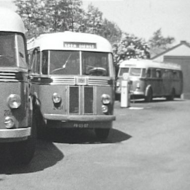 Kenteken: A 38162; Scania Vabis met nieuw kenteken PB-05-07, foto: Still uit GAVA-film AV0024