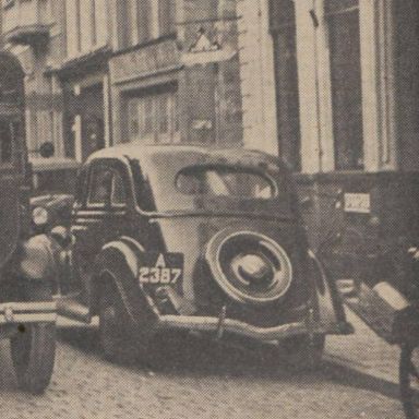 Kenteken: A 2387; Nieuwsblad van het Noorden, 17-03-1937