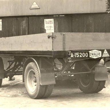 Kenteken: A 15200; Zwalve trailer van de Gebrs. Pinkster, foto: R. Heersema