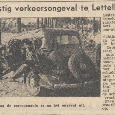 Kenteken: A 27476; Nieuwsblad van het Noorden, 12-07-1947