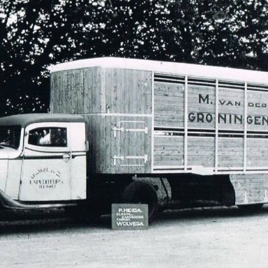 Kenteken: A 20177; Chevrolet,  Veewagen 1933 met carrosserie van P. Heida, foto: H. Pen