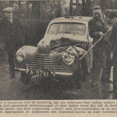 Kenteken: A 5761; Skoda, Nieuwsblad van het Noorden, 07-10-1940
