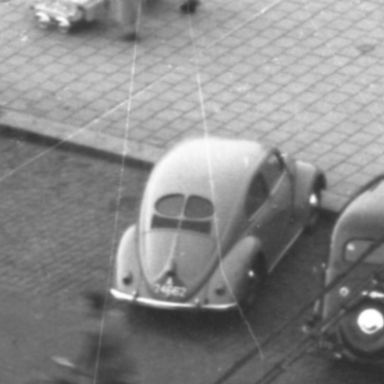 Kenteken: A 24662; Volkswagen, Groningen, Grote Markt, 1953, foto: uitsnede 2248-4146.jpg; Fotograaf: Fotobedrijf Piet Boonstra