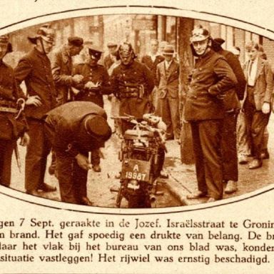 Kenteken: A 19987; foto: "Het Noorden in Woord en Beeld" 16-09-1932