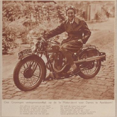 Kenteken: A 20534; BSA, "Het Noorden in Woord en Beeld" 8-07-1932