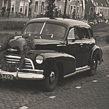 Kenteken: A 3493; Chevrolet,  foto: Still uit GAVA-film AV14861 ca. 1950