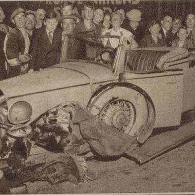 Kenteken: A 21513; Chevrolet, Winschoterdiep bij Foxham, foto: "Het Noorden in Woord en Beeld" 7-08-1936