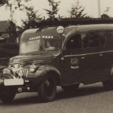 Kenteken: A 38496; Chevrolet met nieuw kenteken NF-85-54, foto: G. Lagerwerf