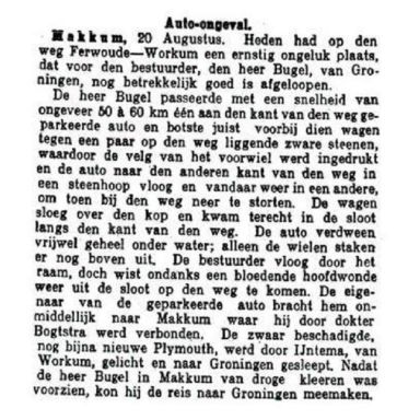 Kenteken: A 20716; Leeuwarder Courant 21-08-1936 (bron: Tresoar)