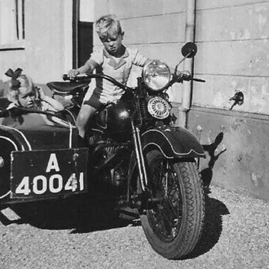 Kenteken: A 40041; Harley Davidson, foto: F. Wijbenga