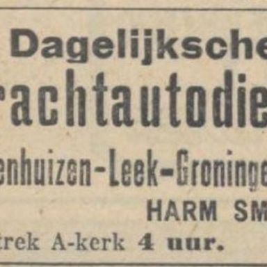Kenteken: A 13651; Nieuwsblad van het Noorden, 10-09-1930, foto: H. E. Boonstra