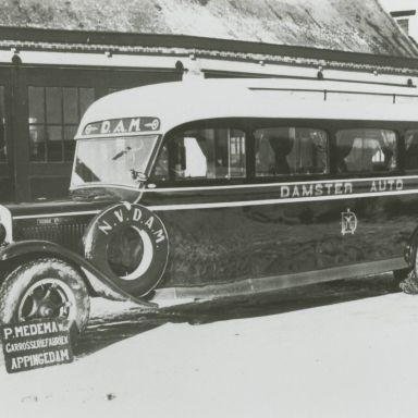 Kenteken: A 13555; Dodge, Appingedam 1932. Foto: J. Harmsen