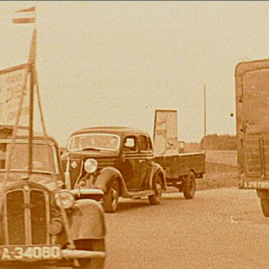 Kenteken: A 34080; DKW,  foto: Still uit GAVA-film AV14882 ca. 1950