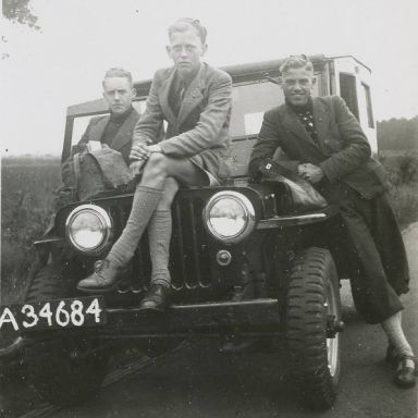 Kenteken: A 34684; Willy's Jeep, foto uit archief GSV Be Quick 1887 (1470_1299_0073)