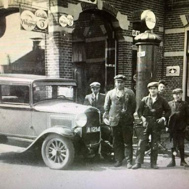 Kenteken: A 1214; Willys Whippet, foto H. Snakenborg