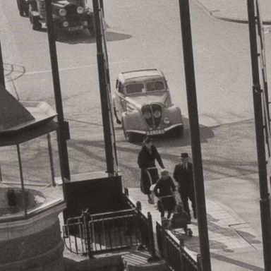 Kenteken: A 29083; Peugeot, Groningen, Museumbrug 1938, foto: uitsnede 1785-27541
