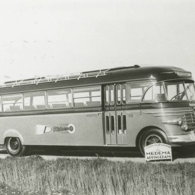 Kenteken: A 40108; White WB20F, Appingedam 1948. Foto: J. Harmsen