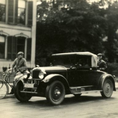 Kenteken: A 14328; Nash Special Six, Veendam 1928, foto uit archief W. A. Scholten (1100-395)