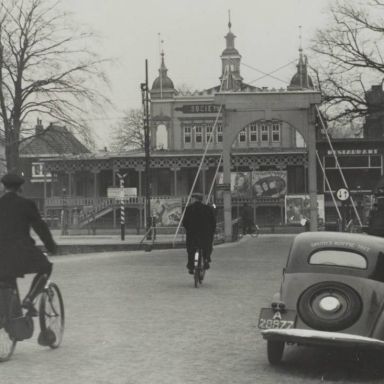 Kenteken: A 28877; Fiat Topolino, Veendam, foto: H. E. Boonstra