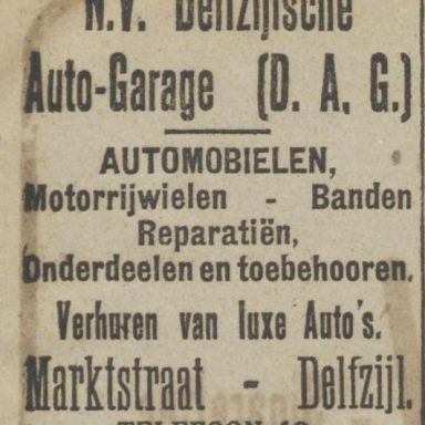 Kenteken: A 3154; Nieuwsblad van het Noorden, 23-8-1919