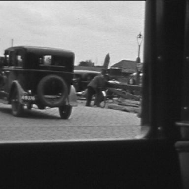 Kenteken: A 9376; Chevrolet, foto: Still uit GAVA-film AV7629, jaren '30