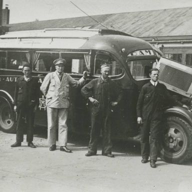 Kenteken: A 7921; Dodge, Appingedam 1937. Foto: J. Harmsen
