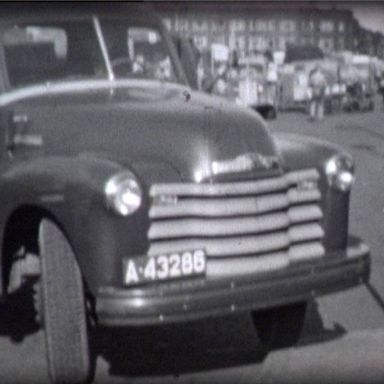 Kenteken: A 43286; Chevrolet, Bodenterrein 1950, foto: Still uit GAVA-film AV1313