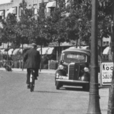 Kenteken: A 27808; Opel, Groningen, Petrus Campersingel 1937, foto: uitsnede 1785-18029.jpg; Fotograaf: Stadsontwikkeling en volkshuisvesting