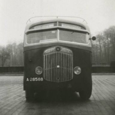 Kenteken: A 28588; Kromhout, Assen 1938, foto: J. Harmsen
