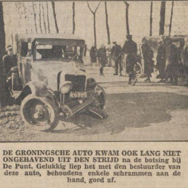 Kenteken: A 6985; Chevrolet, Nieuwsblad van het Noorden, 06-03-1931