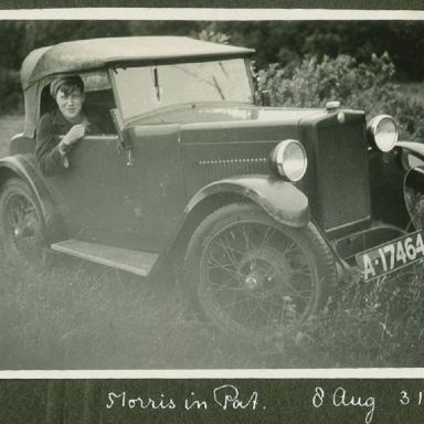 Kenteken: A 17464; Morris, Paterswolde 18-08-1931, foto: uitsnede 2139-181_0018.jpg