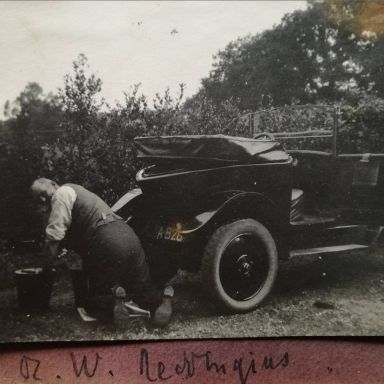 Kenteken: A 828; Citroën C3, Ten Boer, ca. 1925, foto: A. Groeninga; Fotograaf: Mw. E.J. Huizenga-Onneke