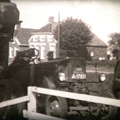 Kenteken: A 17611; Lanz Bulldog, foto: Still uit GAVA-film AV 0781 