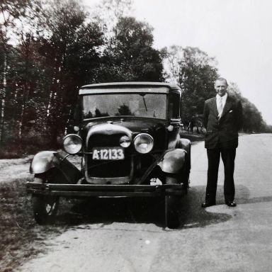 Kenteken: A 12133; Ford A, vermoedelijk Drouwenerzand, foto: G. de Vries
